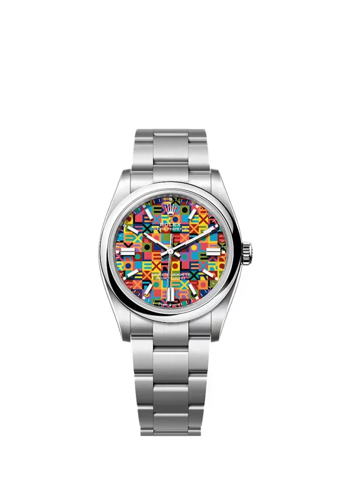 Rolex Oyster Perpetual 36 Oyster, 36 mm, acier Oystersteel