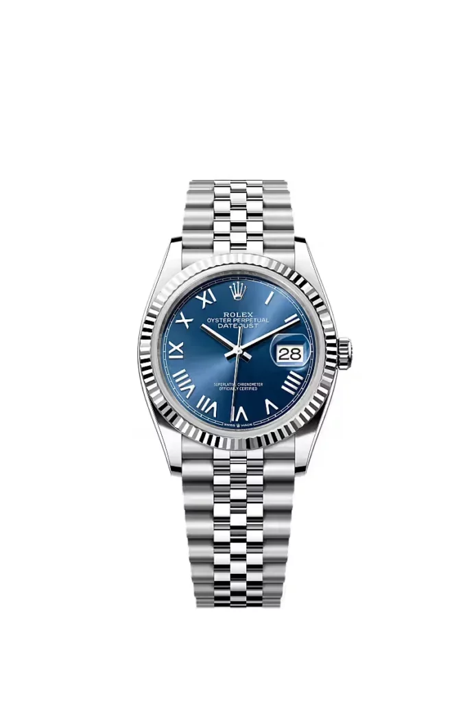 Rolex Datejust 36 Oyster, 36 mm, acier Oystersteel et or
