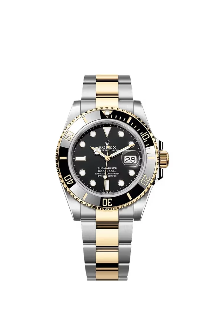 Rolex Submariner Date Oyster, 41 mm, acier Oystersteel et
