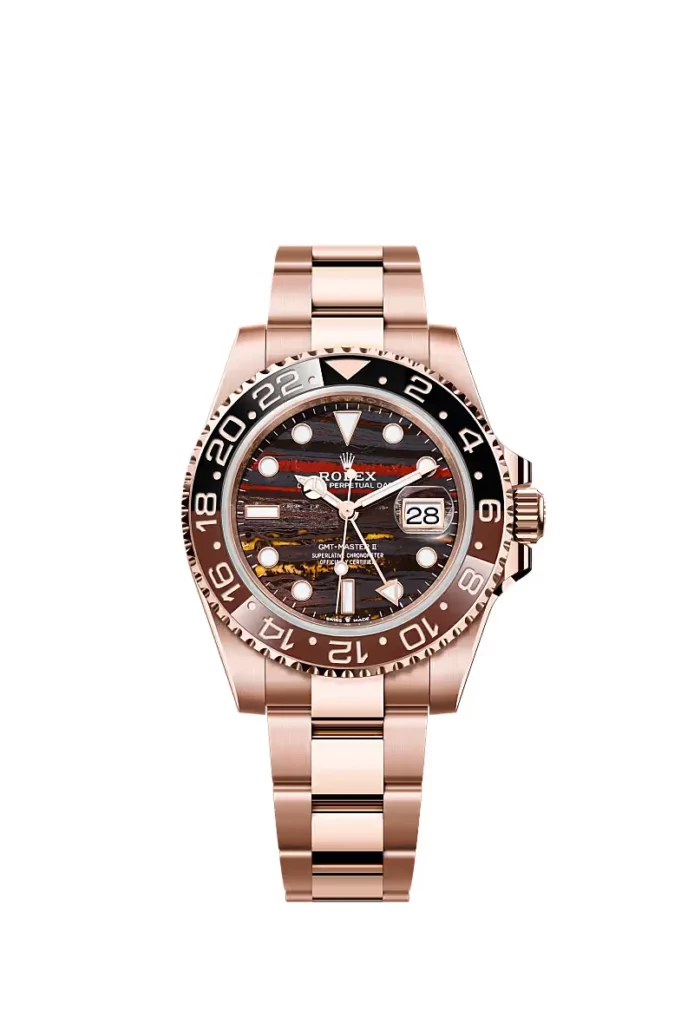 Rolex GMT-Master II Oyster, 40 mm, or Everose