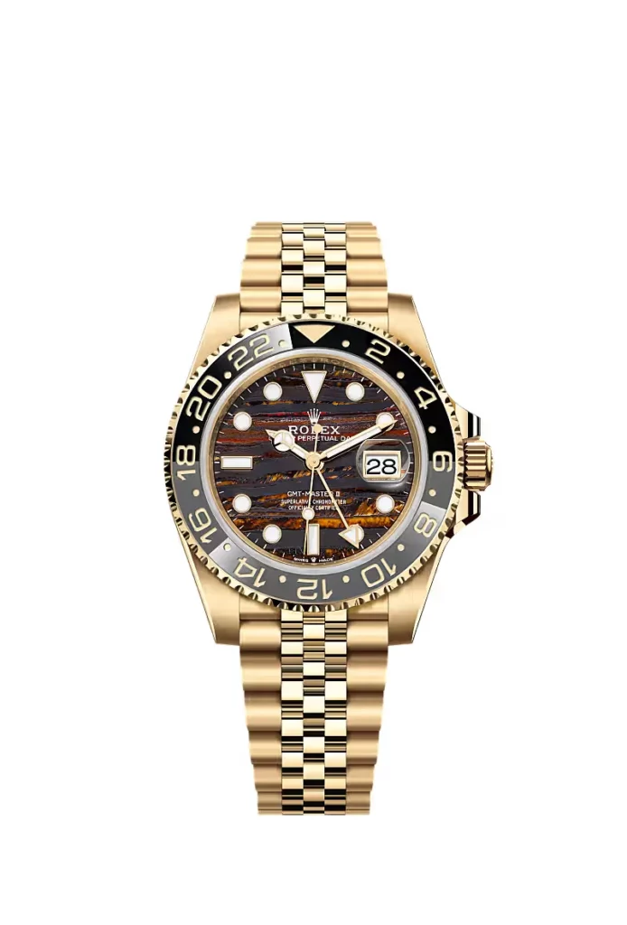Rolex GMT-Master II Oyster, 40 mm, or jaune