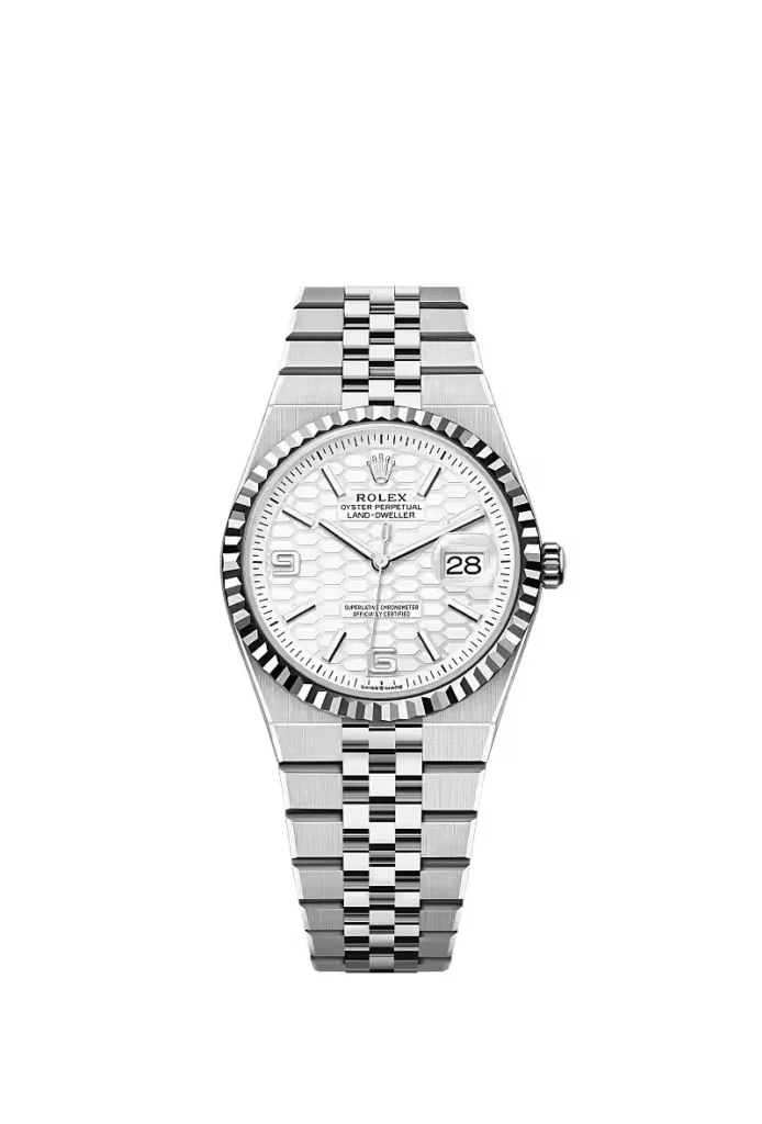 Rolex Land-Dweller 36 Oyster, 36 mm, acier Oystersteel et