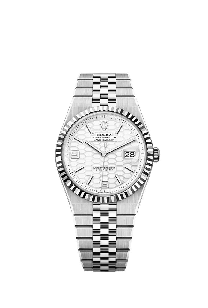 Rolex Land-Dweller 40 Oyster, 40 mm, acier Oystersteel et