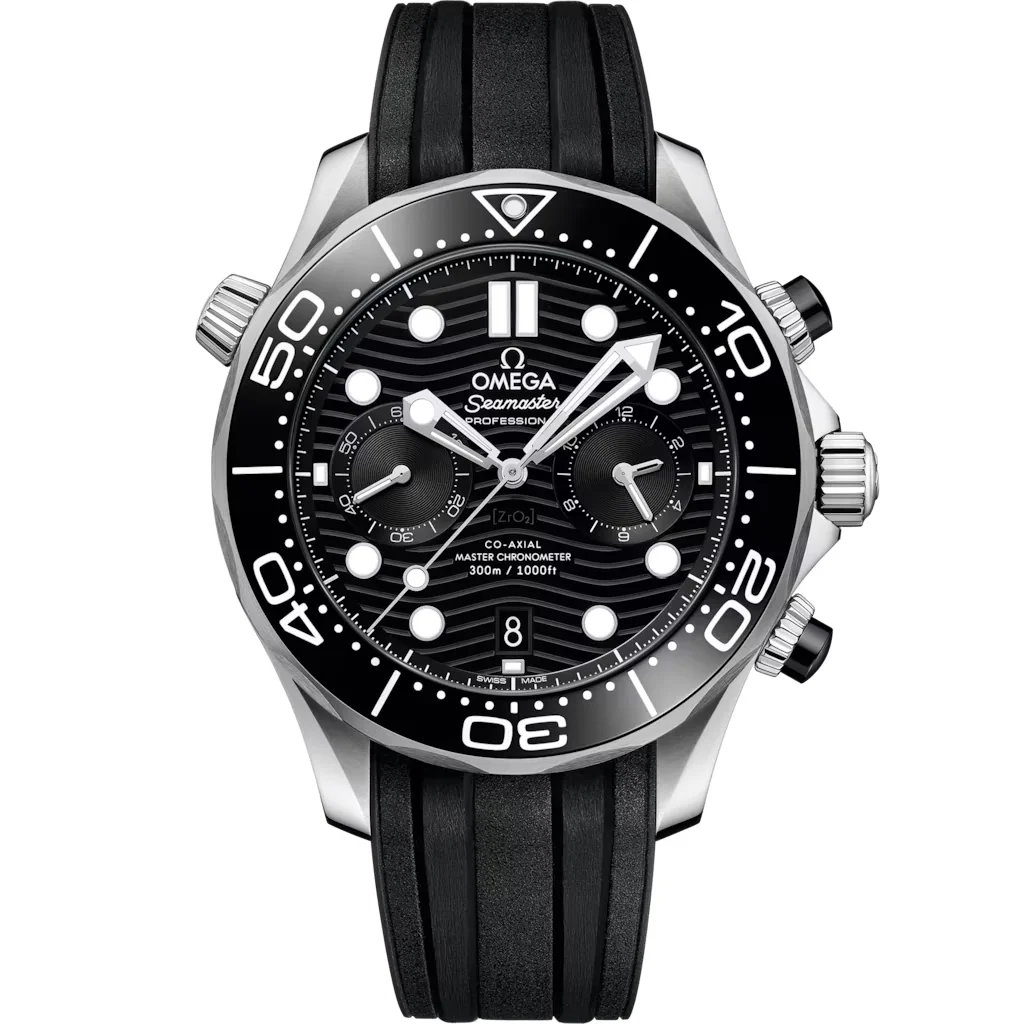 Omega Seamaster Diver 300M 44 mm, acier sur bracelet