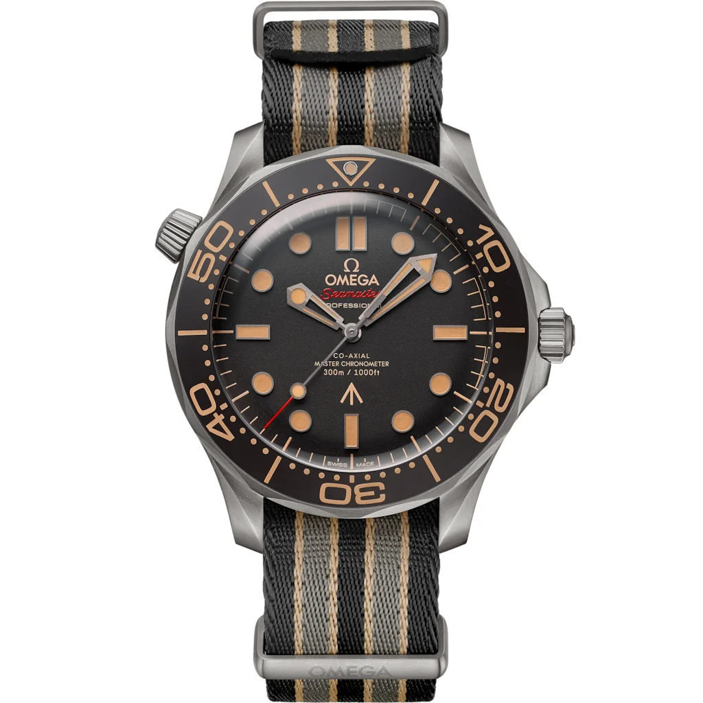 Omega Édition 007 Seamaster Diver 300M 42 mm, titane sur
