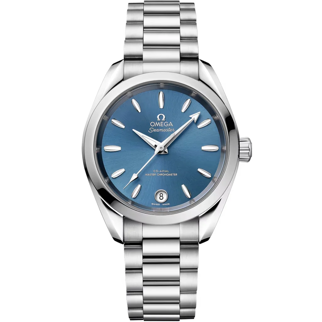 Omega Seamaster Aqua Terra Shades 34 mm, acier sur acier