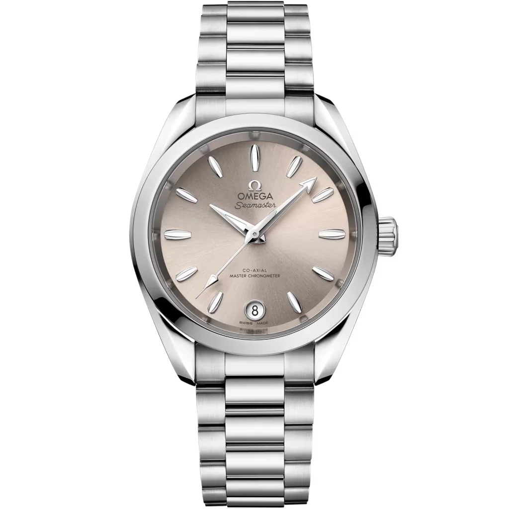 Omega Seamaster Aqua Terra Shades 34 mm, acier sur acier