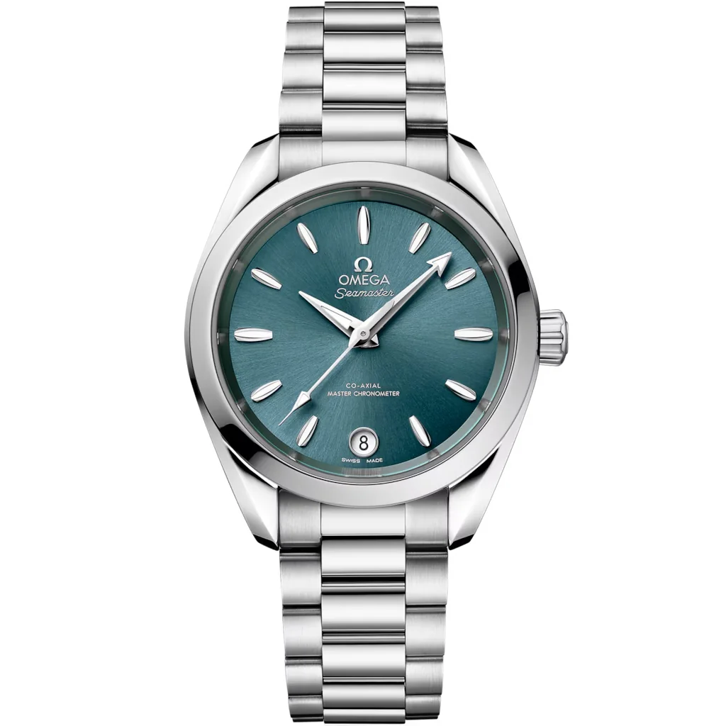 Omega Seamaster Aqua Terra Shades 34 mm, acier sur acier