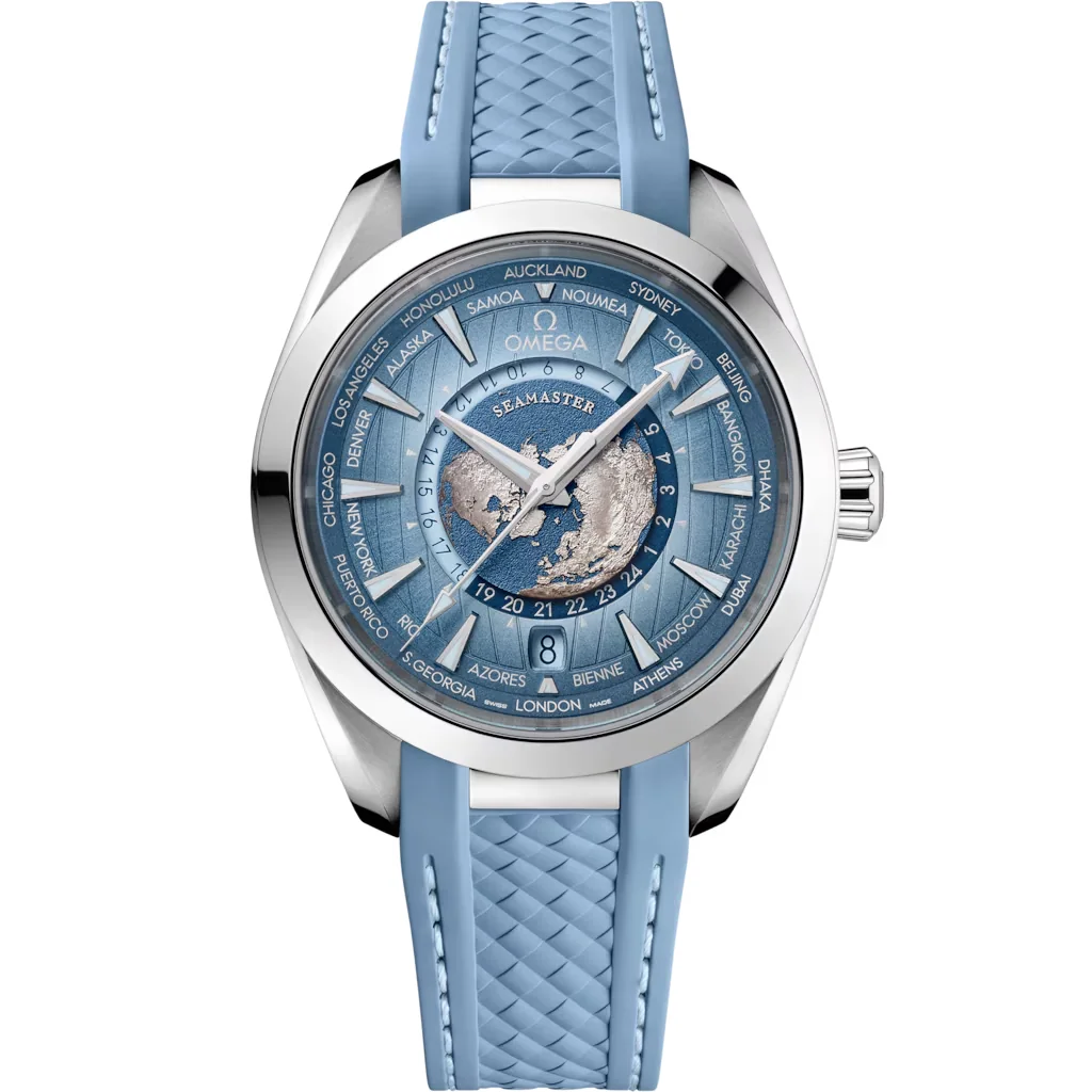 Omega Summer Blue Seamaster Aqua Terra 150M 43 mm, acier