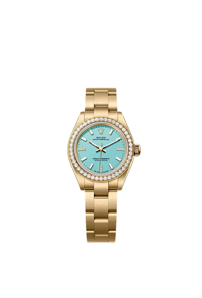Rolex Oyster Perpetual 28 Oyster, 28 mm, or jaune et