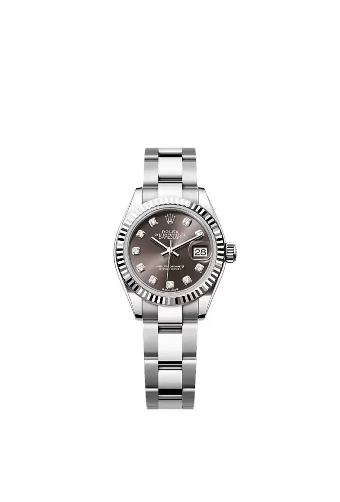 Rolex Lady-Datejust Oyster, 28 mm, acier Oystersteel et or