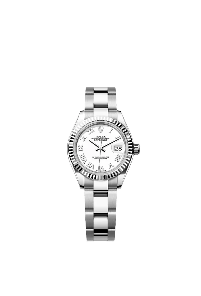 Rolex Lady-Datejust Oyster, 28 mm, acier Oystersteel et or
