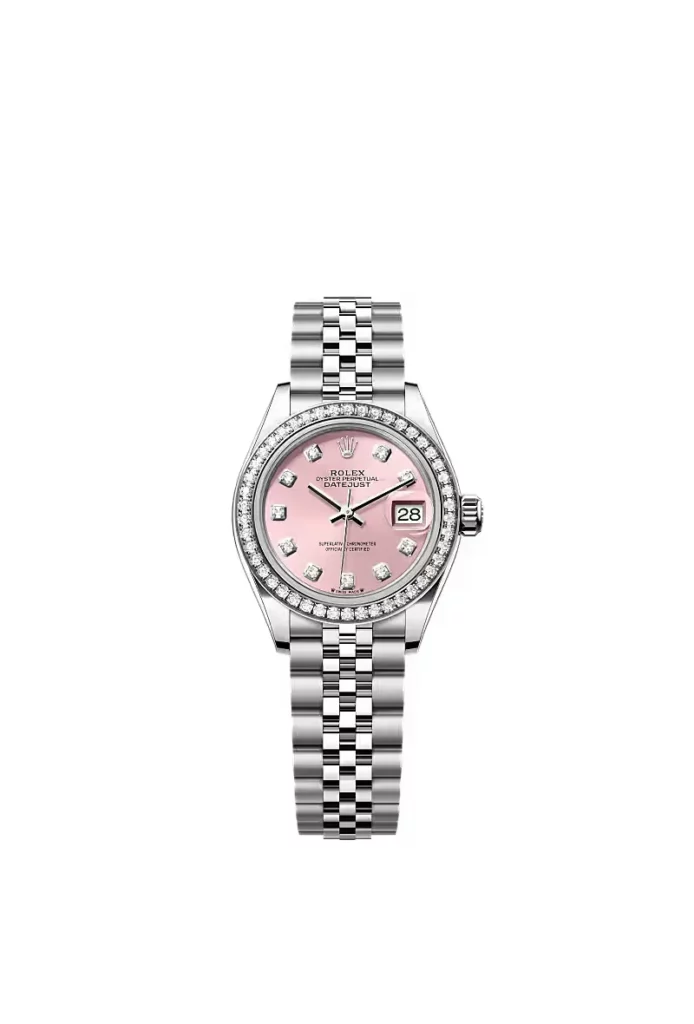 Rolex Lady-Datejust Oyster, 28 mm, acier Oystersteel, or