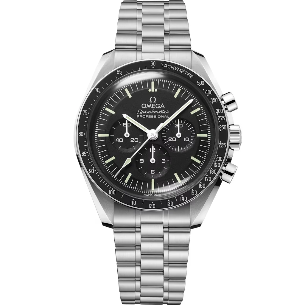 Omega Speedmaster Moonwatch Professional 42 mm, acier sur