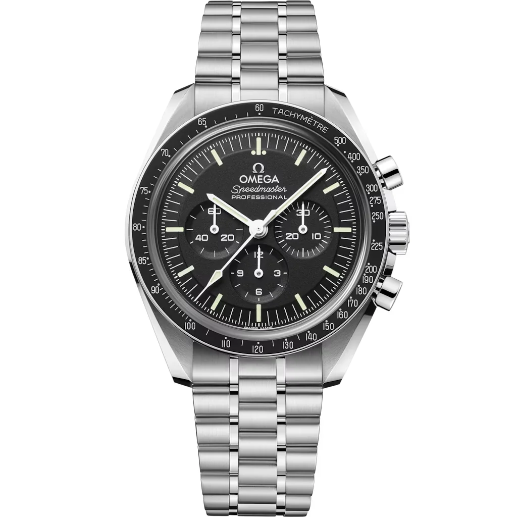 Omega Speedmaster Moonwatch Professional 42 mm, acier sur