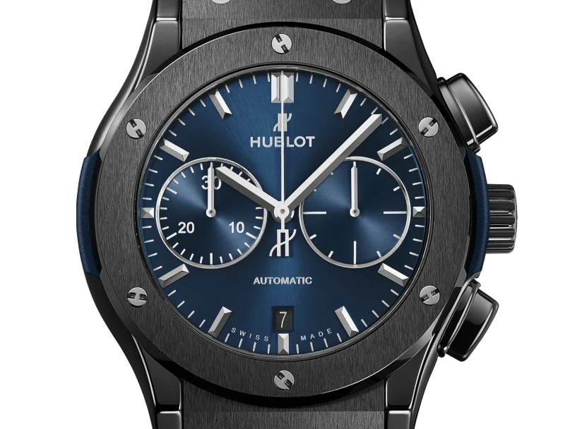 Hublot Classic Fusion Ceramic Blue Chronograph 45 mm