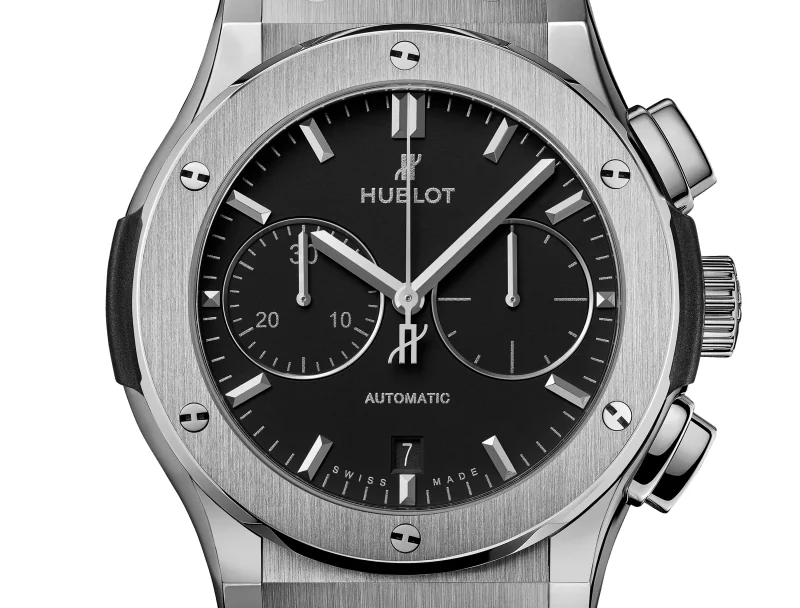 Hublot Classic Fusion Chronograph Titanium on Rubber 45 mm