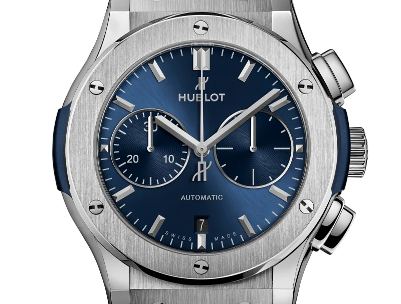 Hublot Classic Fusion Chronograph Titanium Blue 45 mm