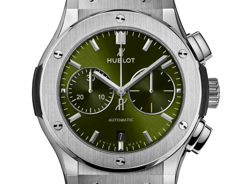 Hublot Classic Fusion Chronograph Titanium Green 45 mm