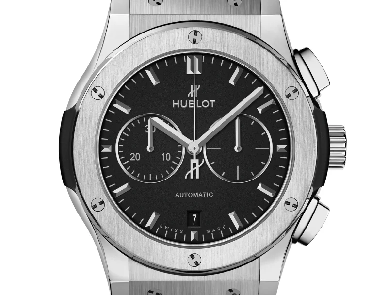 Hublot Classic Fusion Chronograph Titanium on Rubber 42 mm
