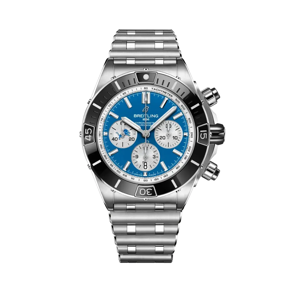Breitling Super Chronomat B01 Chronograph 44 NFL Detroit
