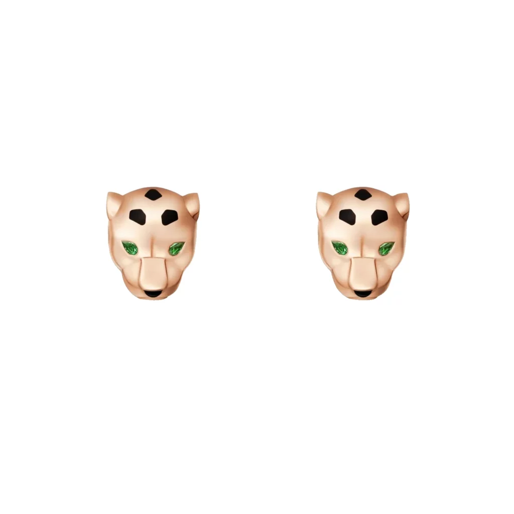 Puces d'oreilles Panthère de Cartier