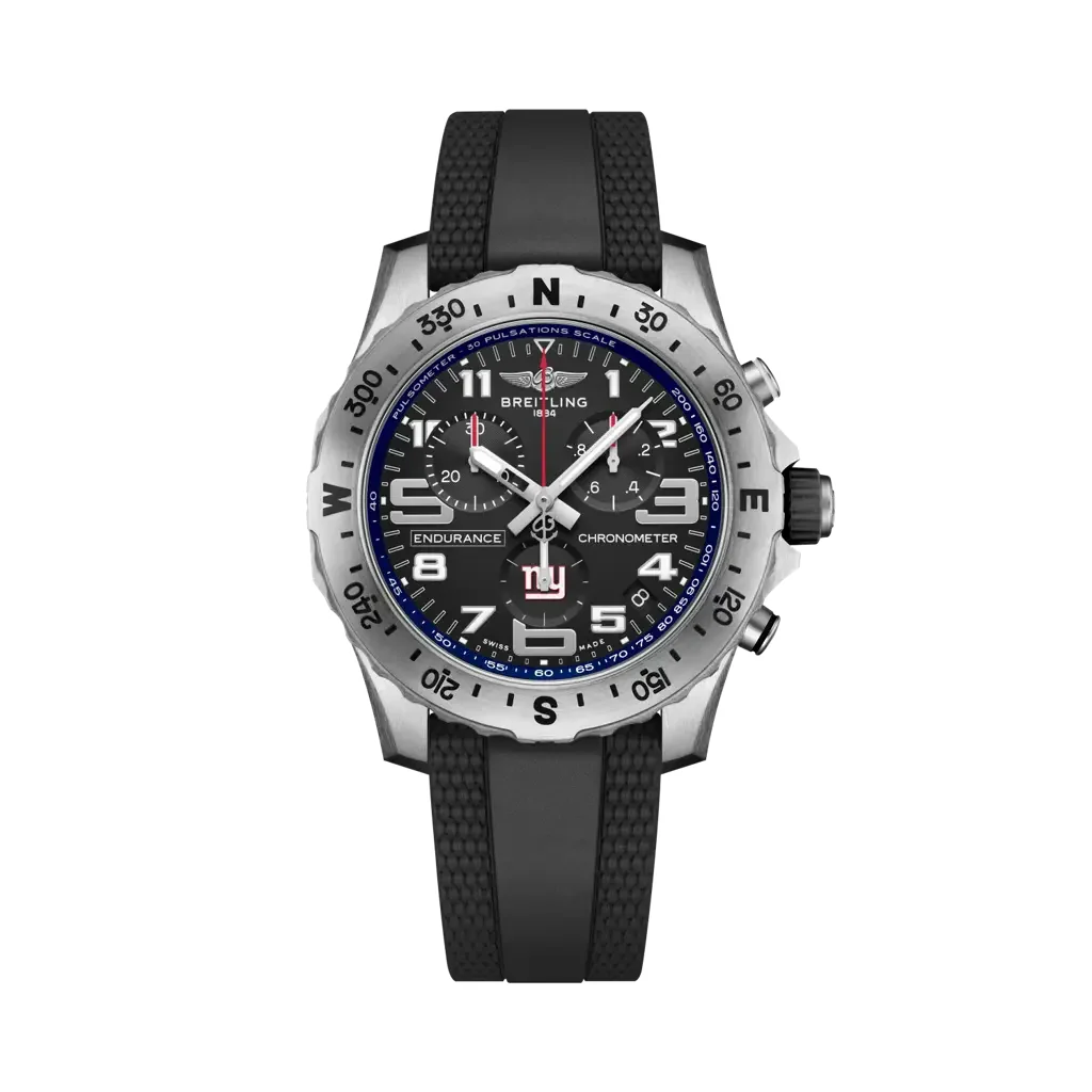 Breitling Endurance Pro 44 NFL New York Giants Edition
